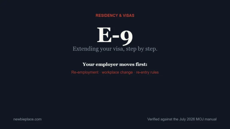 E-9 visa extension in Korea step by step: re-employment, workplace change, re-entry rules