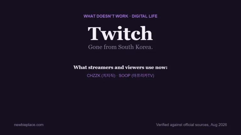 Twitch shutdown in South Korea: what streamers and viewers use now, CHZZK and SOOP
